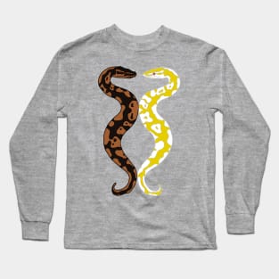 Twin Ball Pythons Long Sleeve T-Shirt